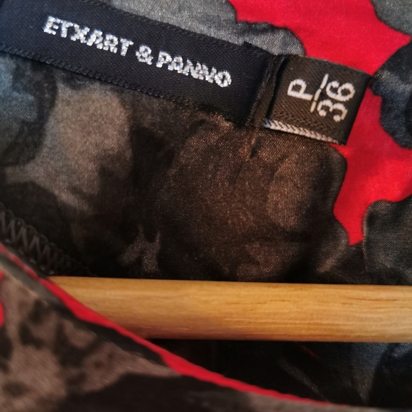 Made in Spain silk blend floral midi dress - Picture 12 of 12